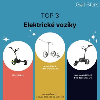 Kombinace výkonu, designu a spolehlivosti pro každého golfového nadšence. ⚡️ Top 3 elektrické golfové vozíky, které vám...