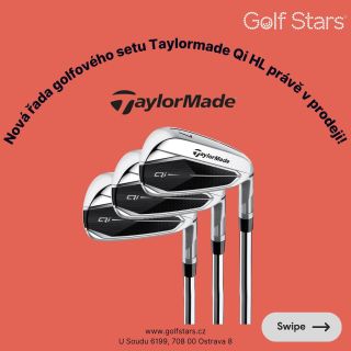 Nové golfové hole Taylormade Qi HL právě dorazily! 🏌️‍♂️ Objednejte si svůj set ještě dnes a zdokonalte svou hru✨ . . . ....